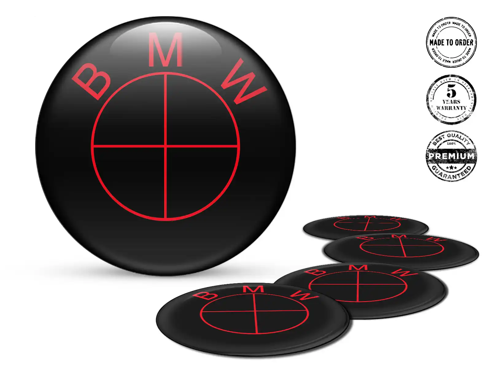 BMW Autocollant Chapeau Style Force Racing Dynamique